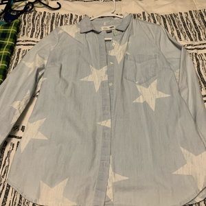 Long sleeve button up classic shirt